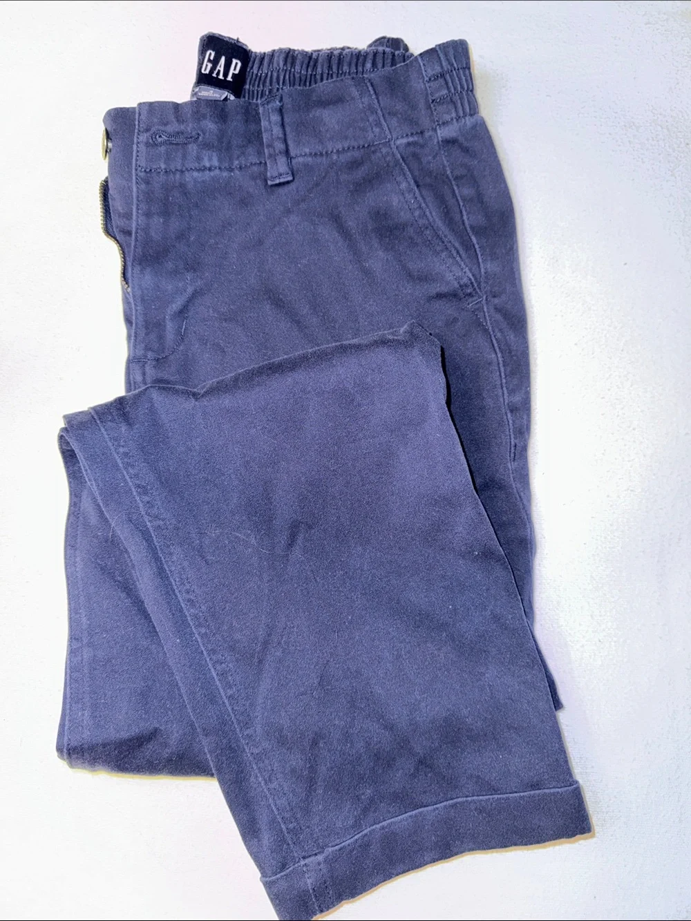 GAP Women’s Casual Twill Pants - Black, Navy, Olive